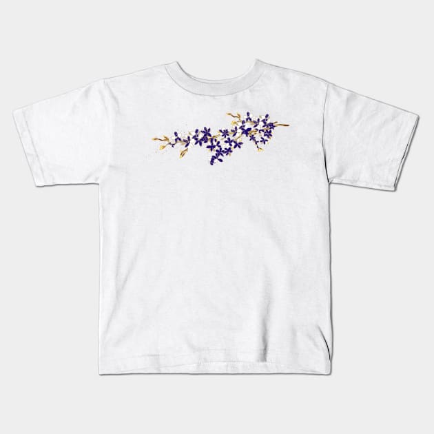 Sakura Branch Kids T-Shirt by SWON Design